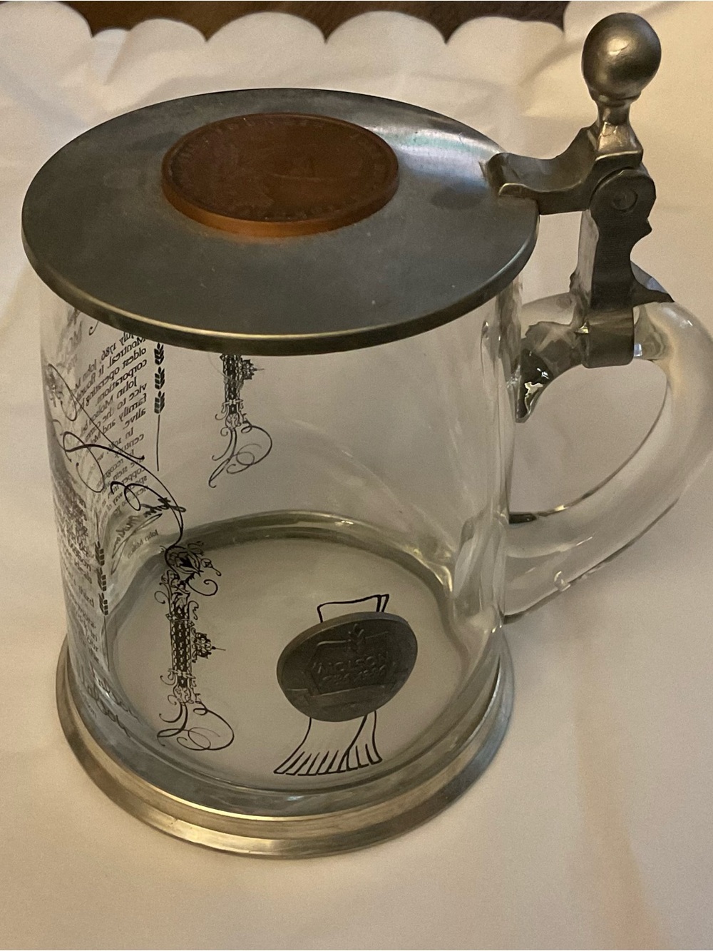 Molson 200th Anniversary Beer Stein